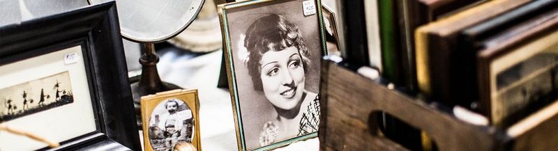 Image of treasured memories in a box.